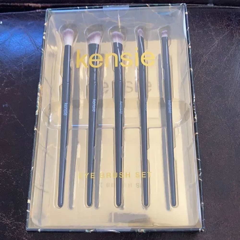 Kensie Eye Brush Set Black